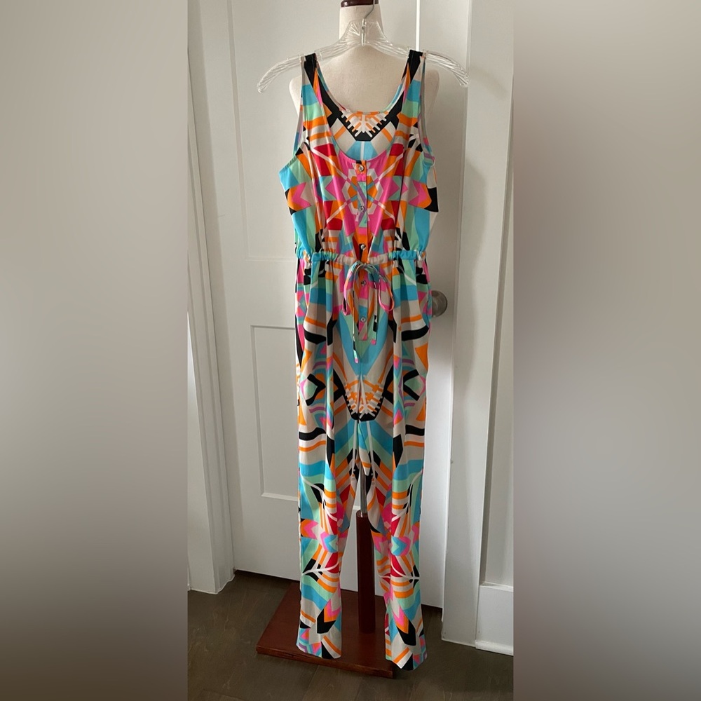 Mara Hoffman Geometric Jumpsuits